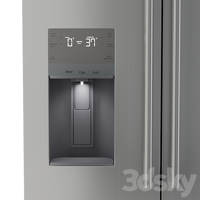 STJÄRNSTATUS Refrigerator by Ikea 3ds Max - thumbnail 3