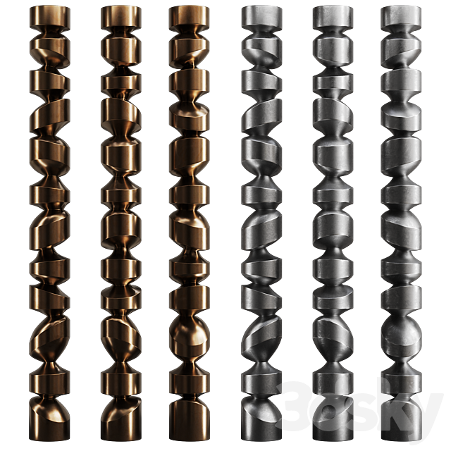 Sculpture Samuel Latour 02 3ds Max - thumbnail 3