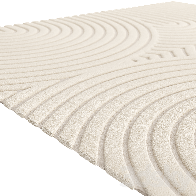 Eve carpet from Benuta. 3ds Max - thumbnail 2