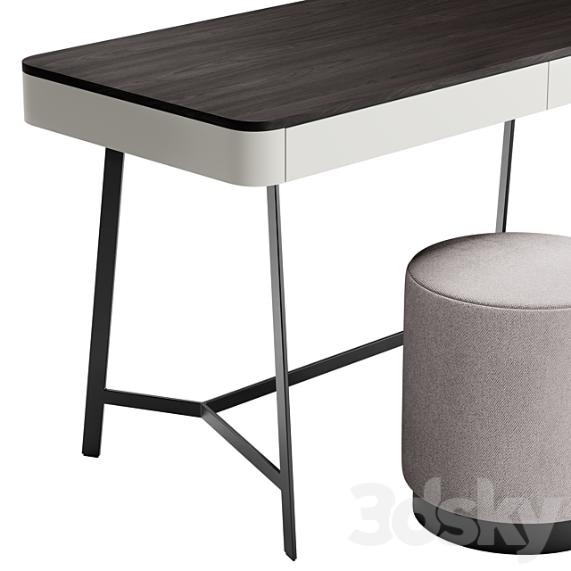 Witty Desk 3ds Max - thumbnail 2