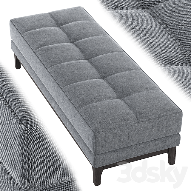 Bench Foster (1720mm) 3ds Max - thumbnail 2