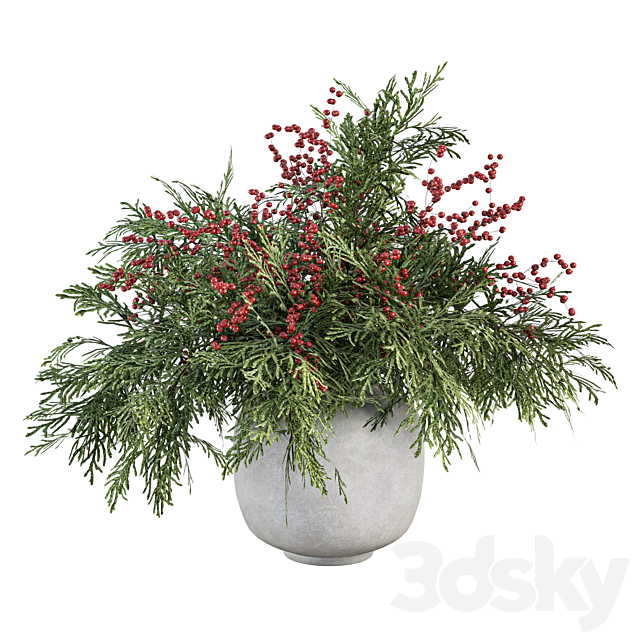 Bouquet Plants No.26 3ds Max - thumbnail 2