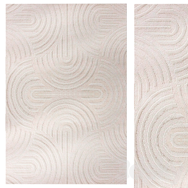 Paloma carpet from Benuta 3ds Max - thumbnail 2
