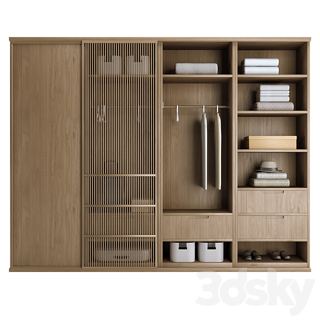 Wardrobe  No.1 3ds Max - thumbnail 2
