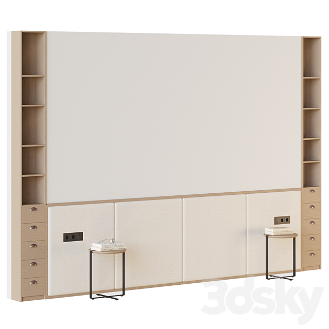 Headboard 3ds Max - thumbnail 2