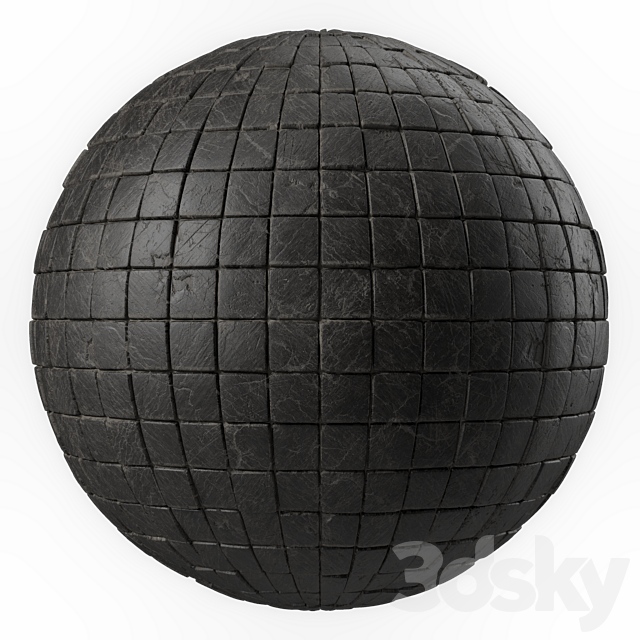 Stone Wall Materials 96- Slat Stone walls | Pbr 4k Seamless 3ds Max - thumbnail 2