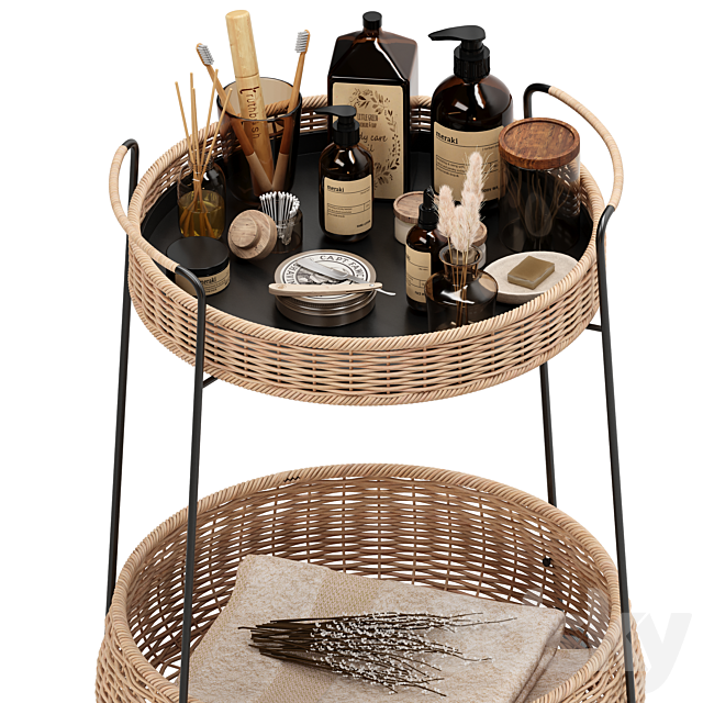 IKEA bathroom set 01 3ds Max - thumbnail 3