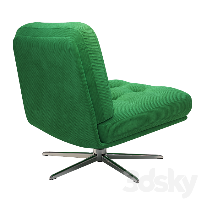 IKEA DYVLINGE Anti-stress swivel chair 3ds Max - thumbnail 2