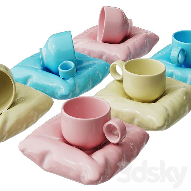 Tea pairs aliexpress 3ds Max - thumbnail 2