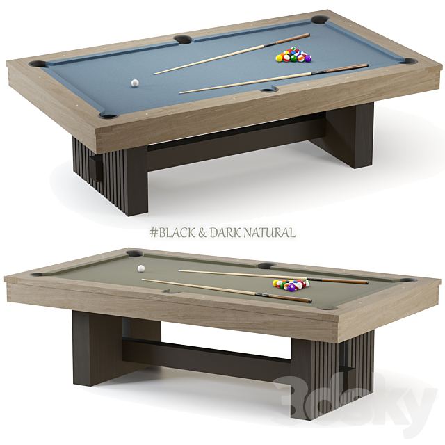 Vancouver Pool Table 3ds Max - thumbnail 2