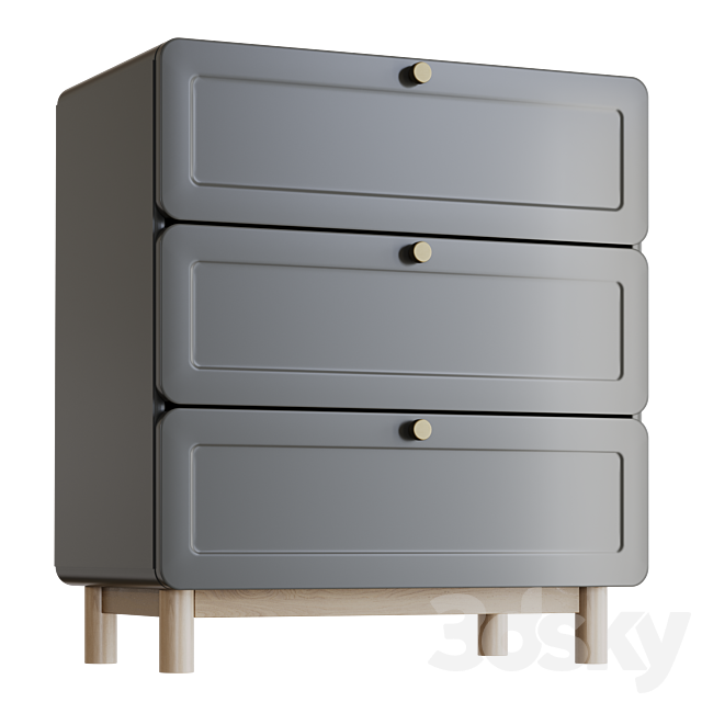 Dresser Vikla-1 from Divan ru divanru divan.ru cabinet 3ds Max - thumbnail 2