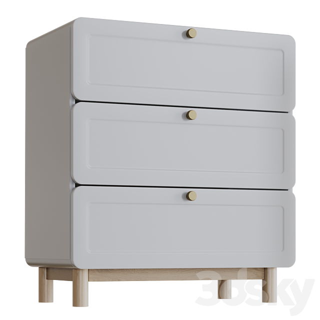 Dresser Vikla-1 from Divan ru divanru divan.ru cabinet 3ds Max - thumbnail 3