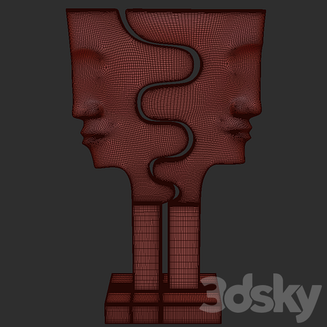 Clair Obscur Sculpture 3ds Max - thumbnail 3