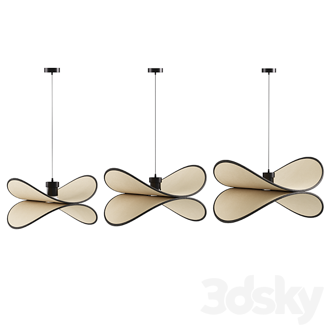 Petalo Pendant Lamp 3ds Max - thumbnail 3