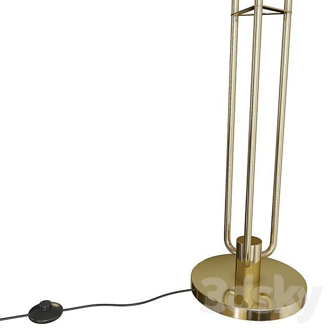 Floor lamp Odeon Light 5405_3F PALLE 3ds Max - thumbnail 2