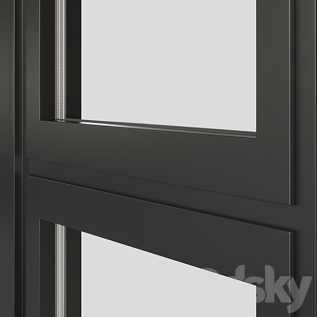 A set of metal windows and doors. 3ds Max - thumbnail 3