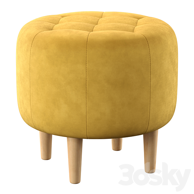 Pouf Oron from Divan ru 3ds Max - thumbnail 3