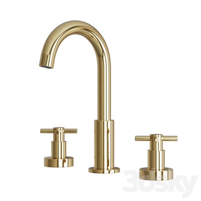 Porter Faucet Set 3ds Max - thumbnail 2