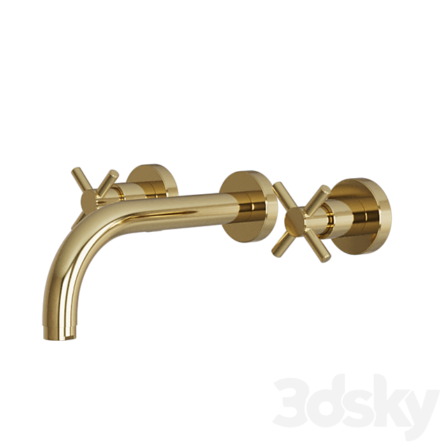 Porter Faucet Set 3ds Max - thumbnail 3