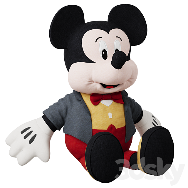 Children’s Mickey Mouse 3ds Max - thumbnail 2