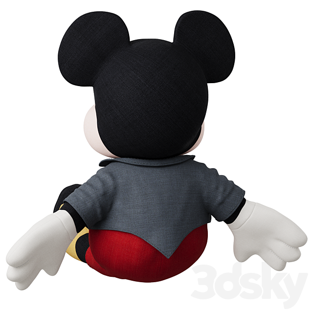 Children’s Mickey Mouse 3ds Max - thumbnail 3