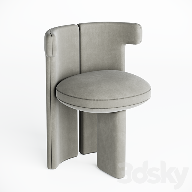 Chair Meridiani CLAUDINE 3ds Max - thumbnail 2
