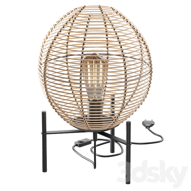 Table lamp Raffi Divan.ru 3ds Max - thumbnail 3