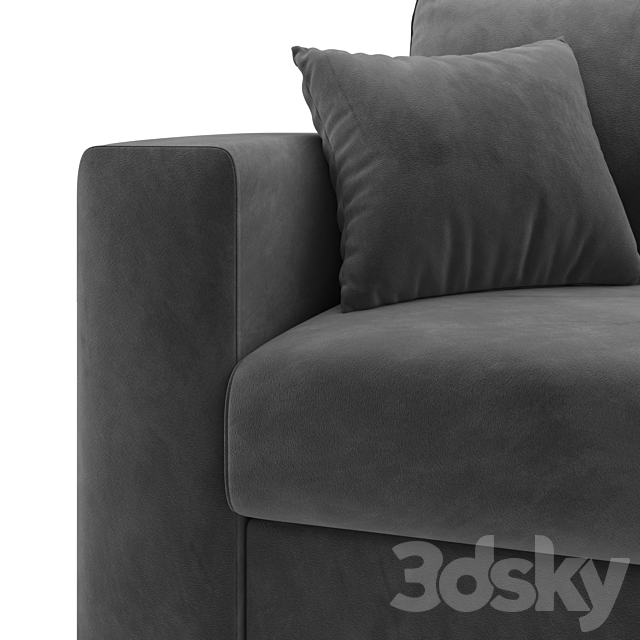 Sofa Don-3 3ds Max - thumbnail 3