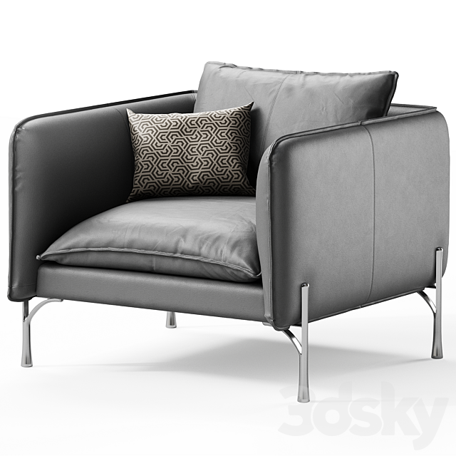 Armchair Harvy 3ds Max - thumbnail 2