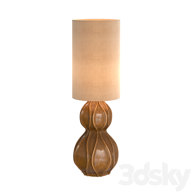 Table lamp Dahna 3ds Max - thumbnail 2