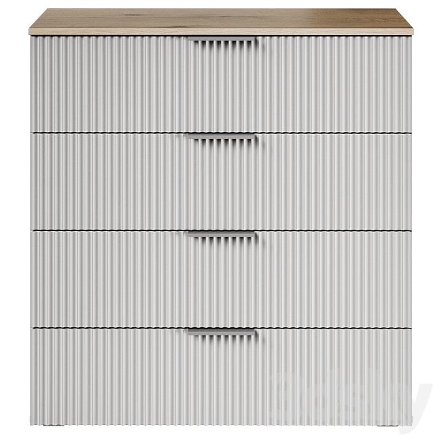 Chest of drawers Ensson 4 colors 3ds Max - thumbnail 2
