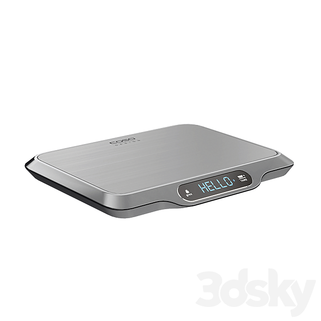 Kitchen scales CASO L 15 3ds Max - thumbnail 2