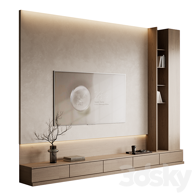 TV set 13 3ds Max - thumbnail 2