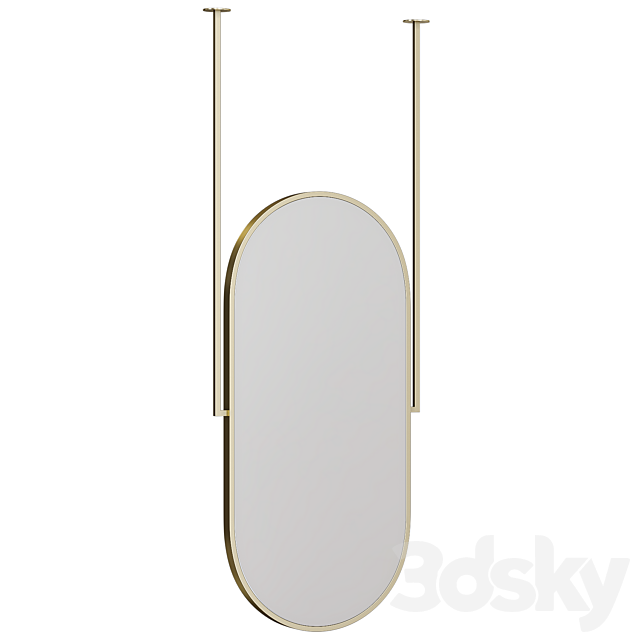 Mirror on the bar 3ds Max - thumbnail 2