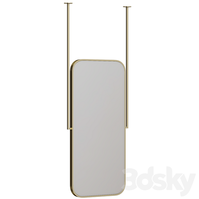 Mirror on the bar 3ds Max - thumbnail 3