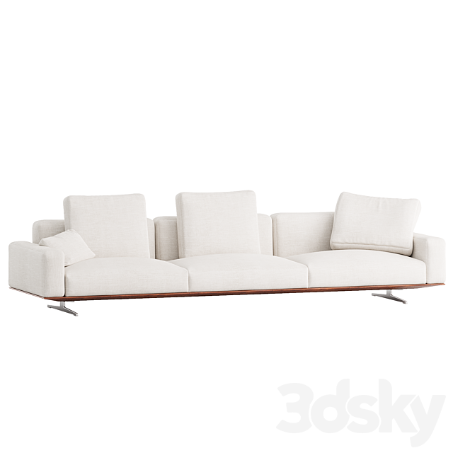 Soft Dream Large Sofa 3ds Max - thumbnail 2