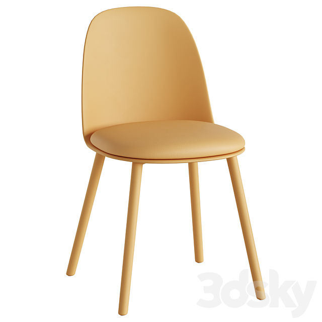 Fog chair 3ds Max - thumbnail 2