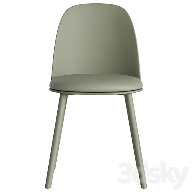 Fog chair 3ds Max - thumbnail 3