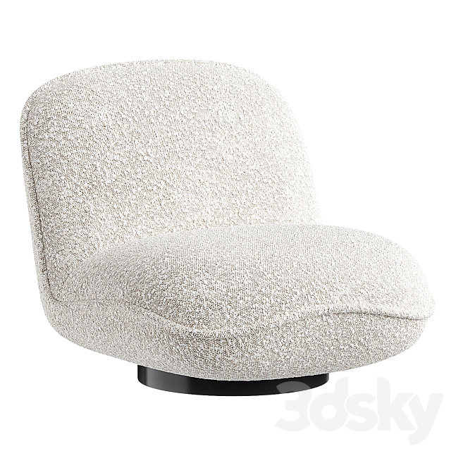 Richmond Fauteuil Ophelia Medium Lovely Creme 3ds Max - thumbnail 2