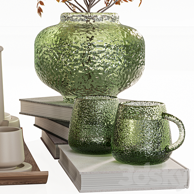 decorative set 40 3ds Max - thumbnail 3
